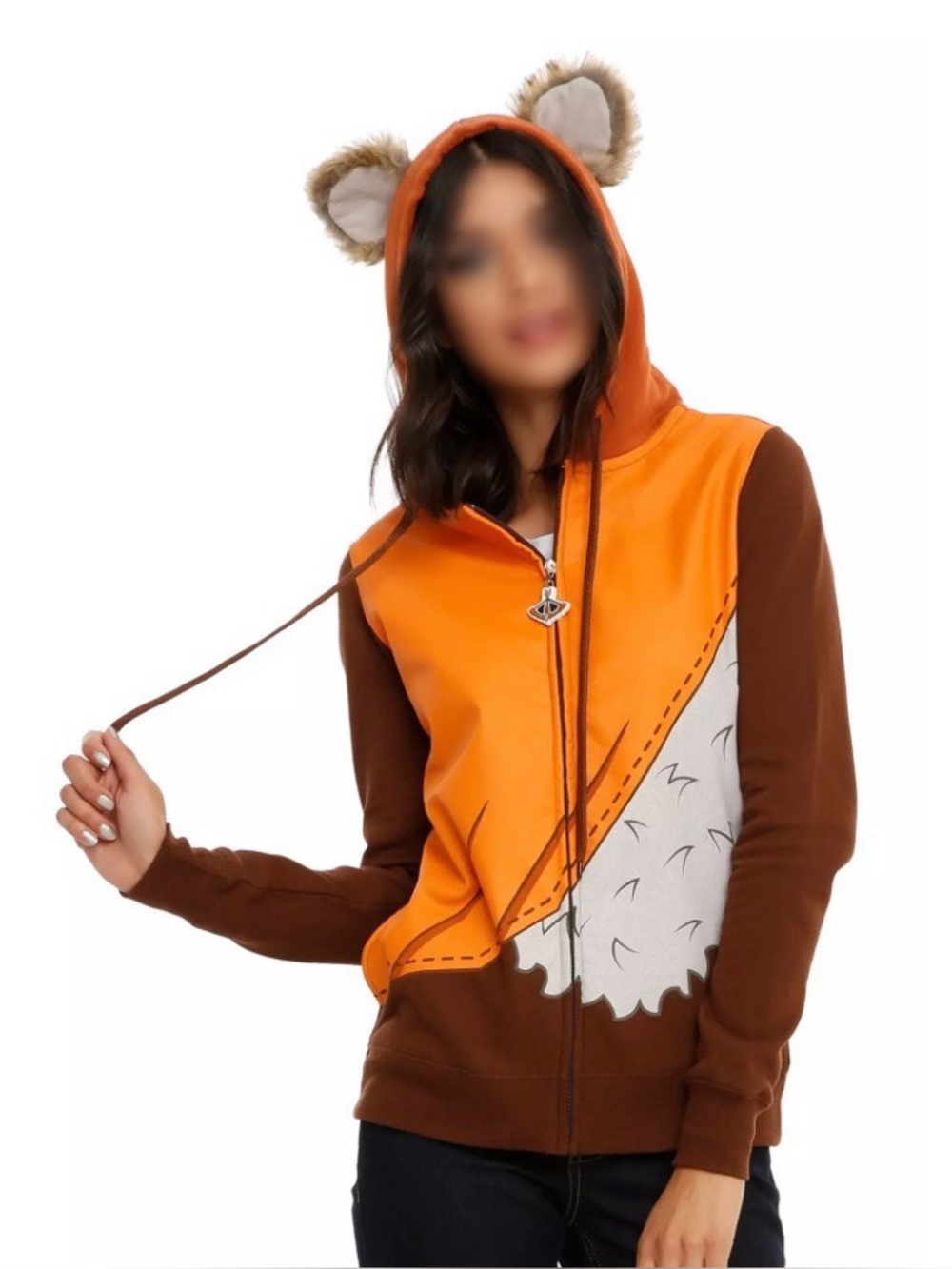 Star Wars Ewok Girls Costume Hoodie